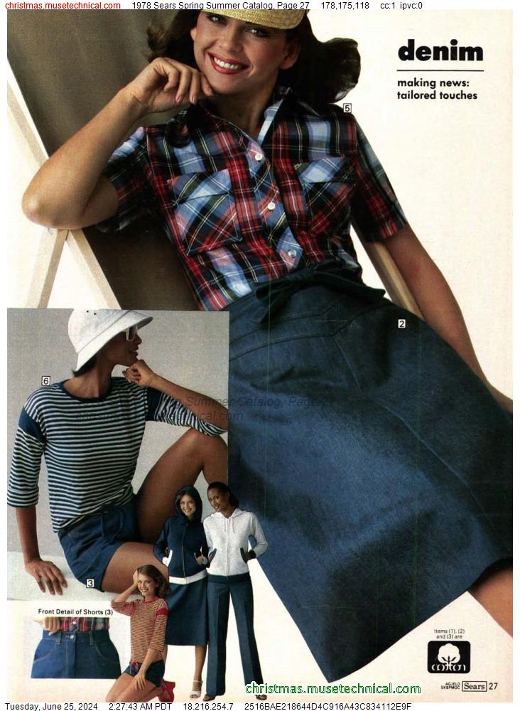 1978 Sears Spring Summer Catalog, Page 27