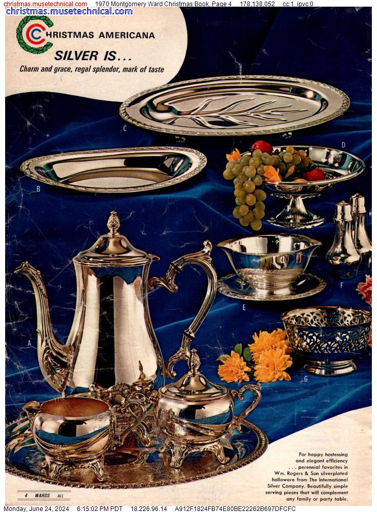 1970 Montgomery Ward Christmas Book, Page 4