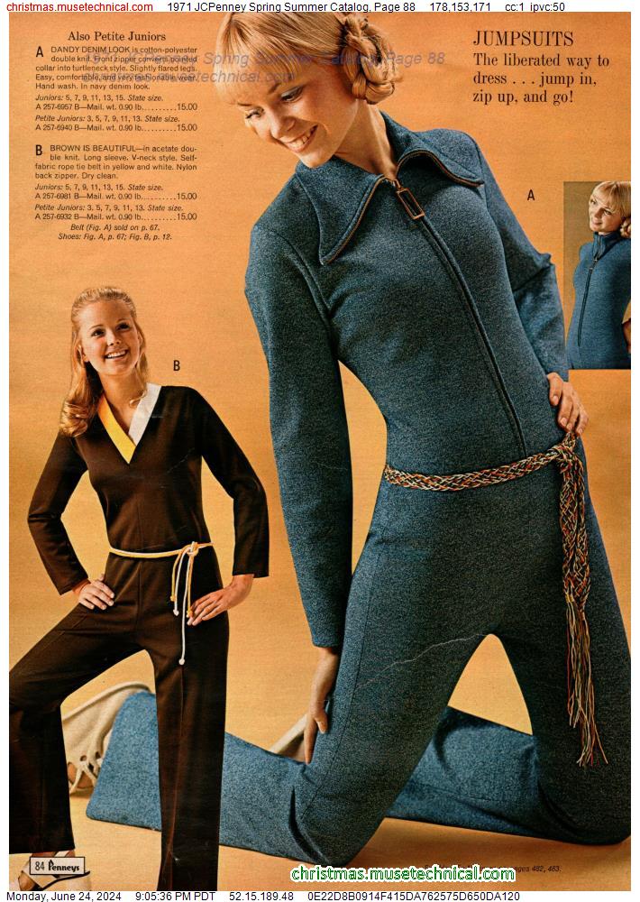 1971 JCPenney Spring Summer Catalog, Page 88