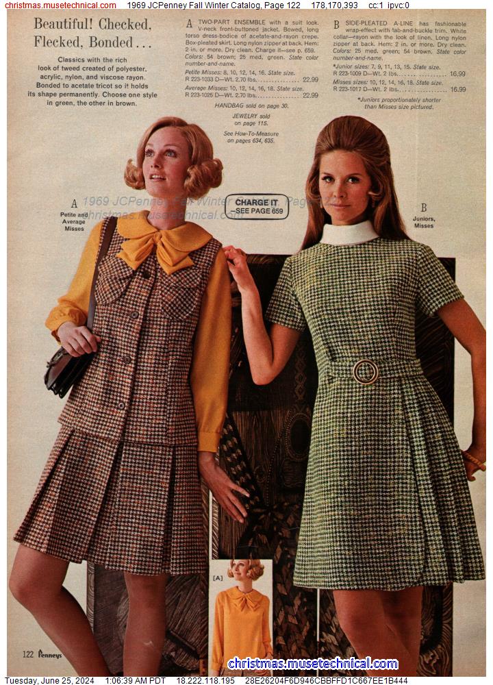 1969 JCPenney Fall Winter Catalog, Page 122