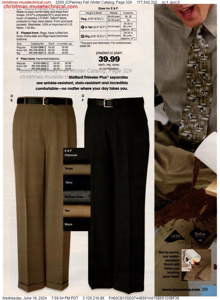 2000 JCPenney Fall Winter Catalog, Page 329