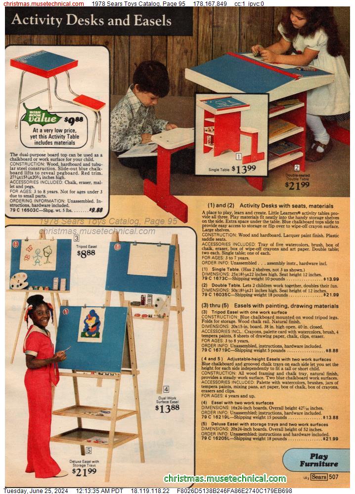 1978 Sears Toys Catalog, Page 95