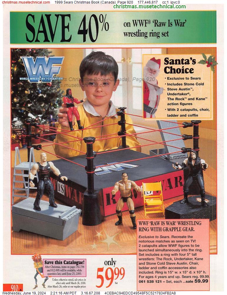 1999 Sears Christmas Book (Canada), Page 920