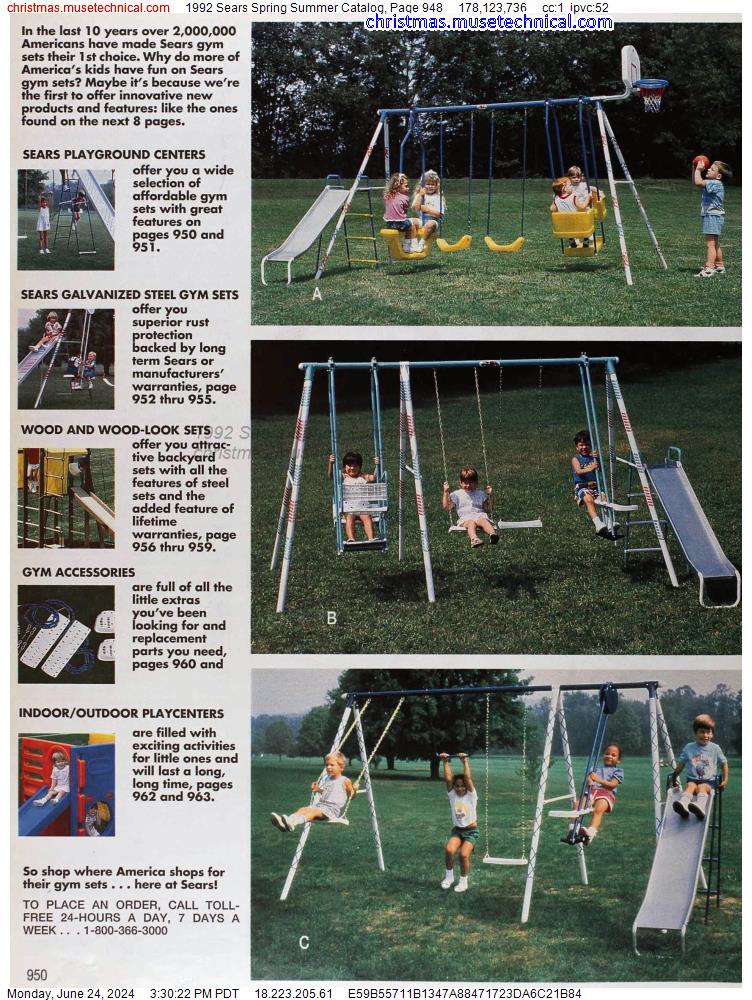 1992 Sears Spring Summer Catalog, Page 948