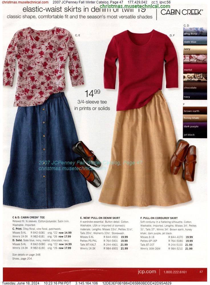 2007 JCPenney Fall Winter Catalog, Page 47