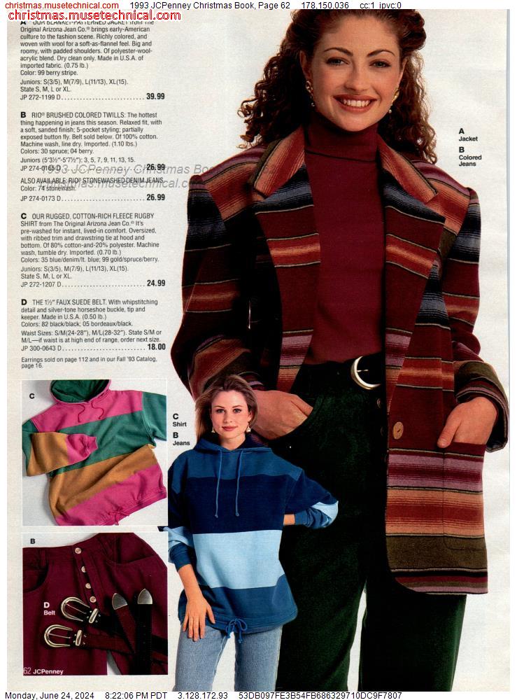 1993 JCPenney Christmas Book, Page 62