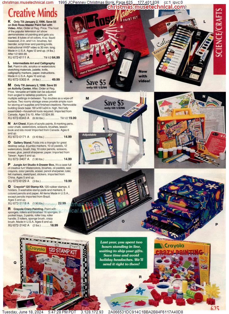 1995 JCPenney Christmas Book, Page 625
