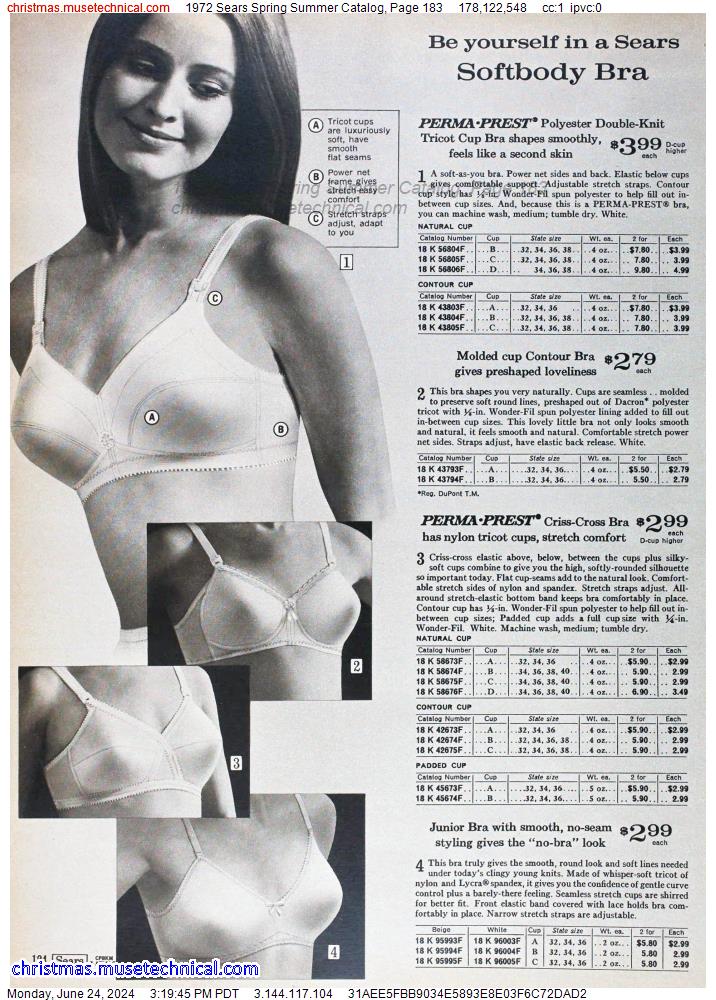 1972 Sears Spring Summer Catalog, Page 183