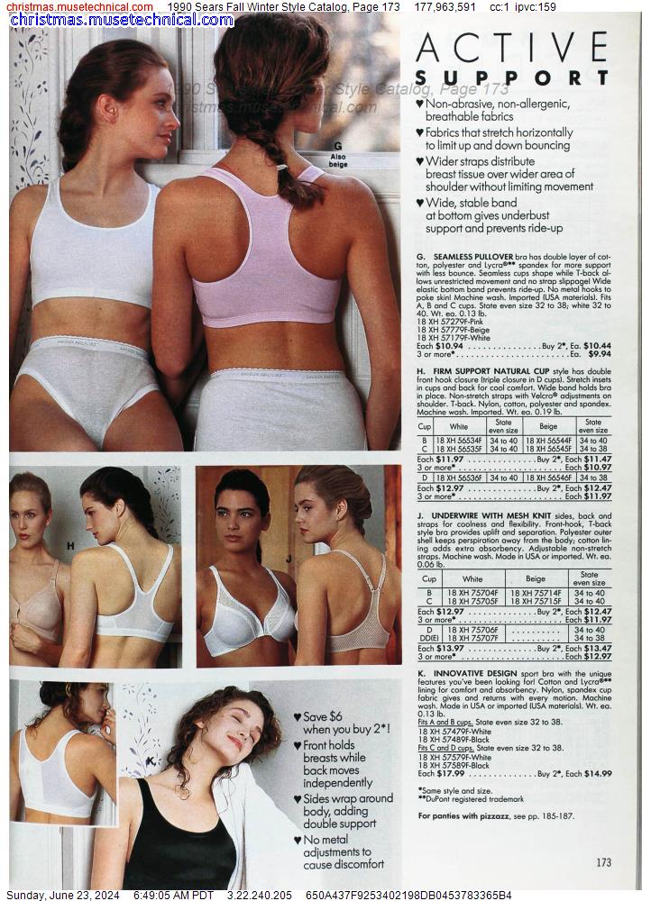 1990 Sears Fall Winter Style Catalog, Page 173