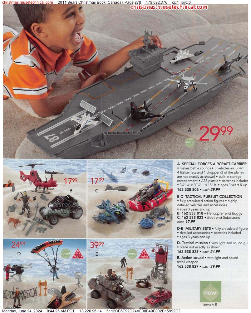 2011 Sears Christmas Book (Canada), Page 878