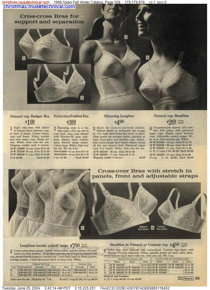 1968 Sears Fall Winter Catalog, Page 309