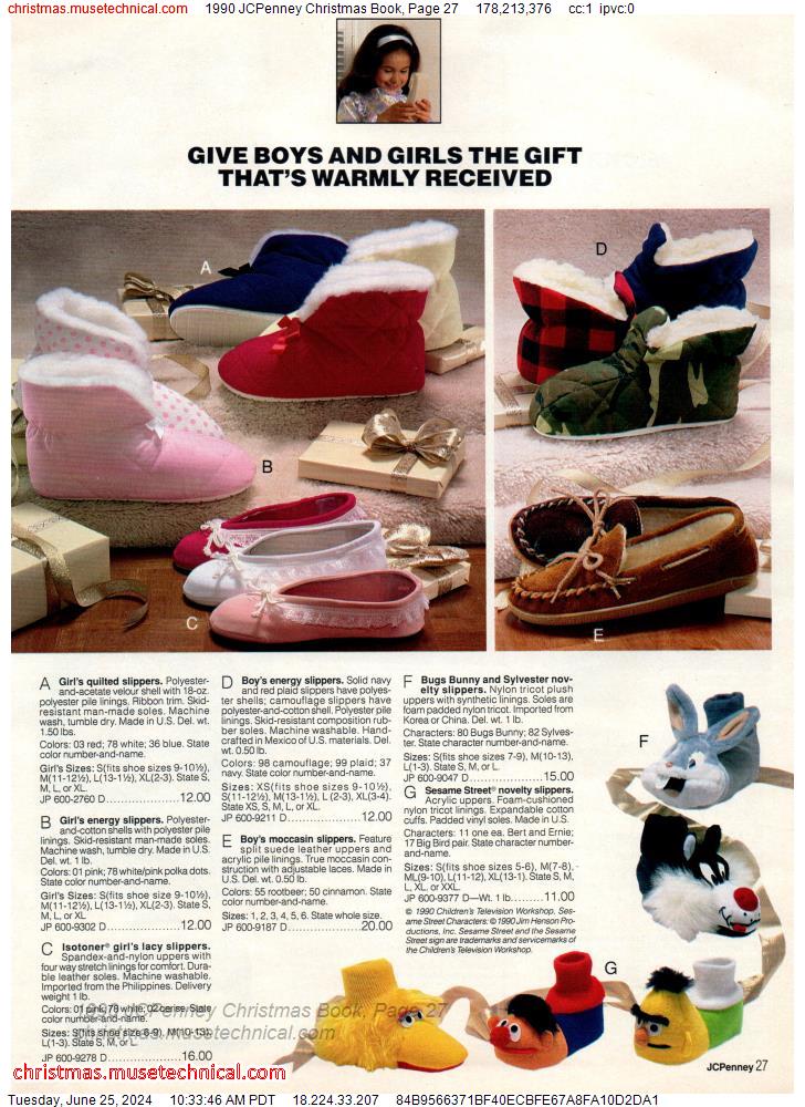 1990 JCPenney Christmas Book, Page 27