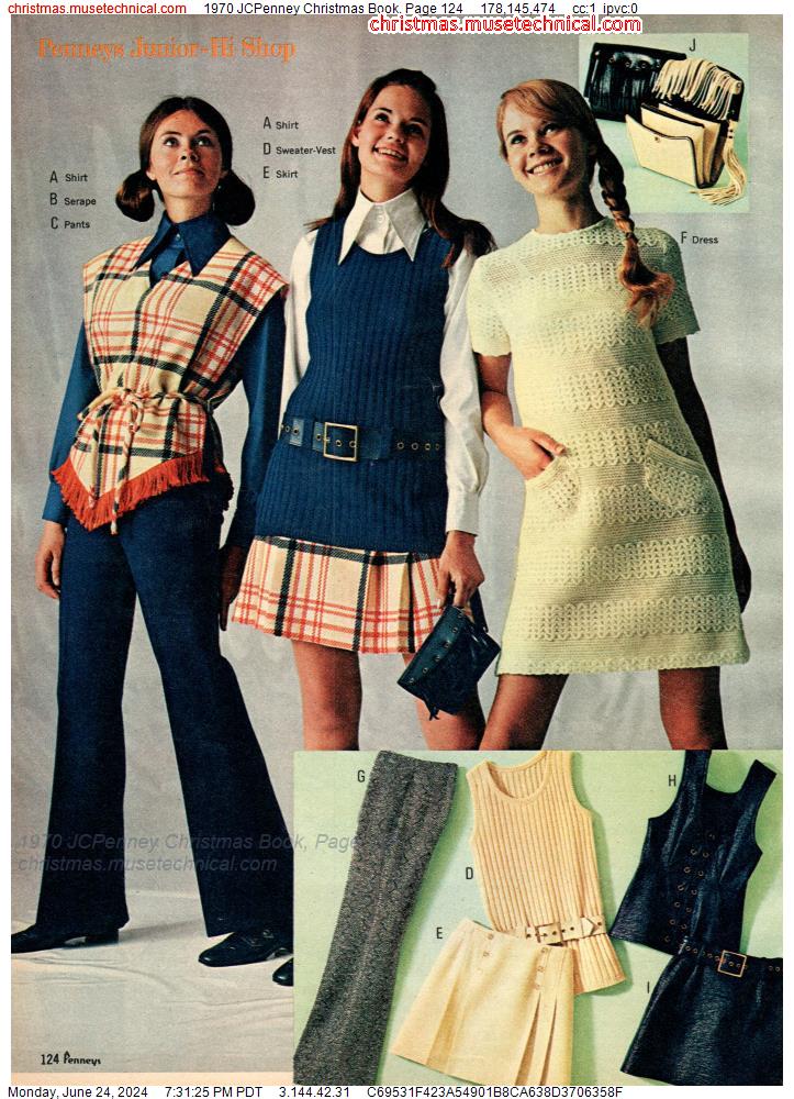1970 JCPenney Christmas Book, Page 124