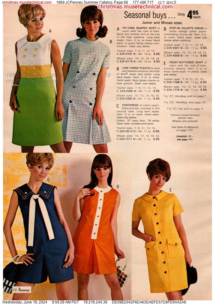 1969 JCPenney Summer Catalog, Page 68