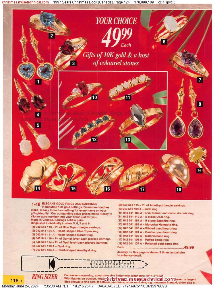 1997 Sears Christmas Book (Canada), Page 124