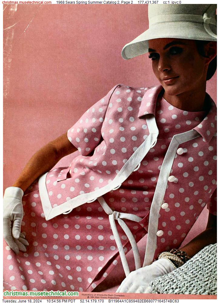 1968 Sears Spring Summer Catalog 2, Page 2
