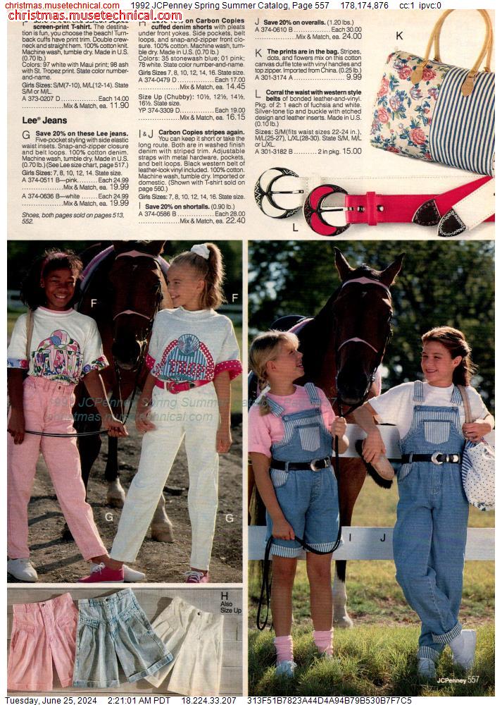 1992 JCPenney Spring Summer Catalog, Page 557