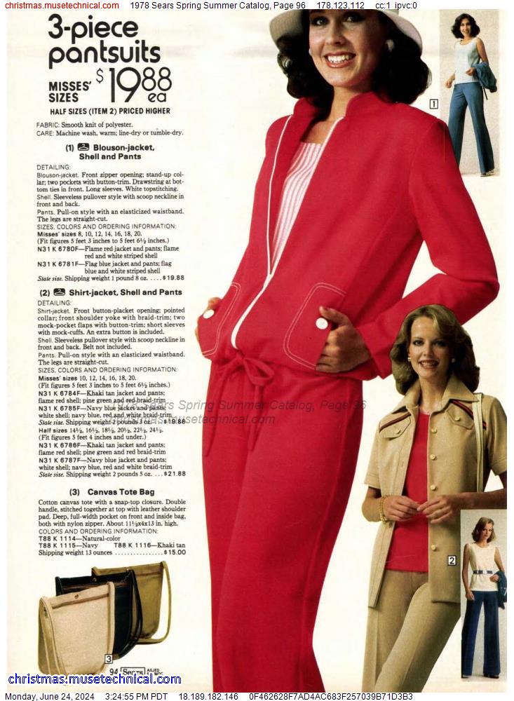 1978 Sears Spring Summer Catalog, Page 96