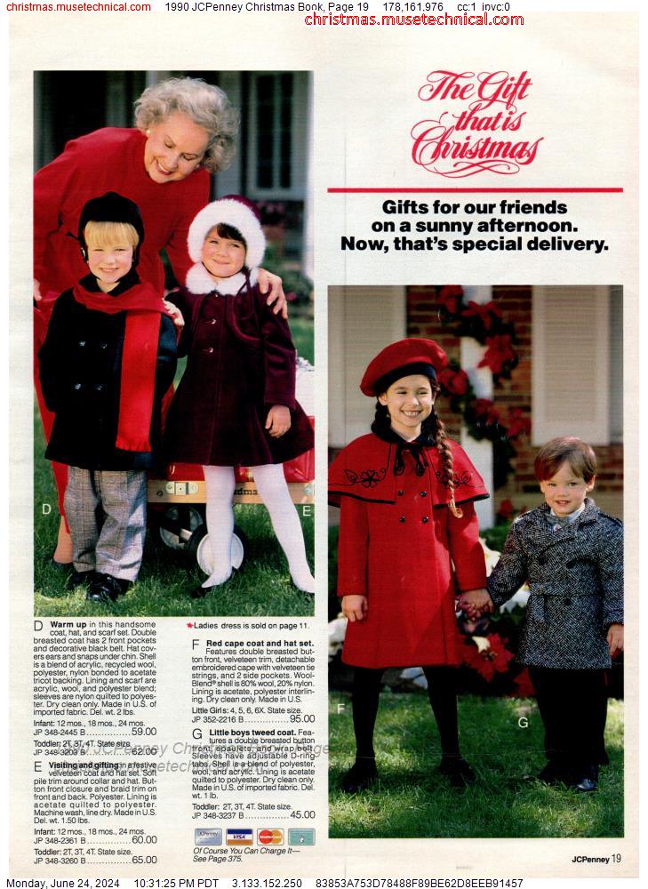 1990 JCPenney Christmas Book, Page 19
