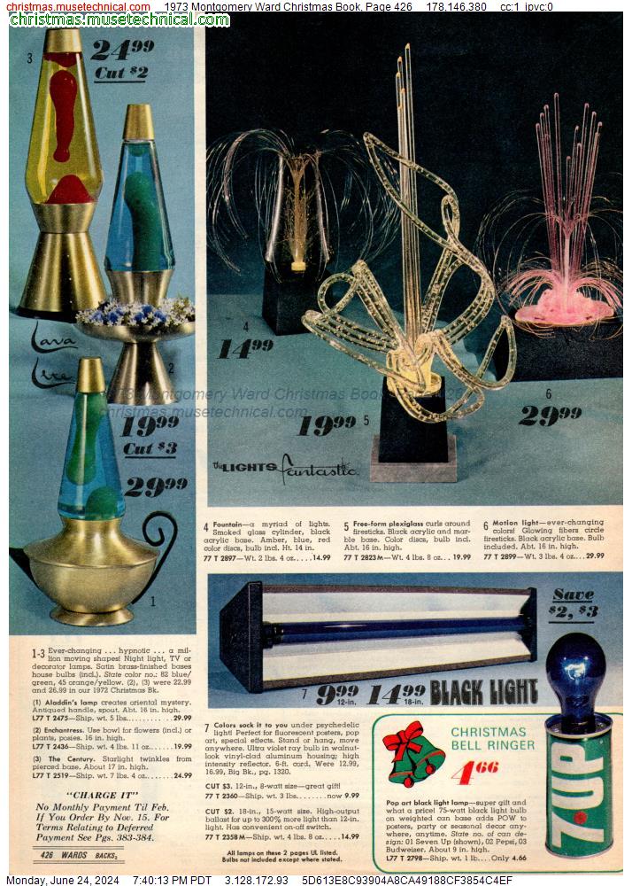 1973 Montgomery Ward Christmas Book, Page 426