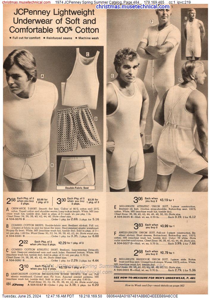 1974 JCPenney Spring Summer Catalog, Page 484