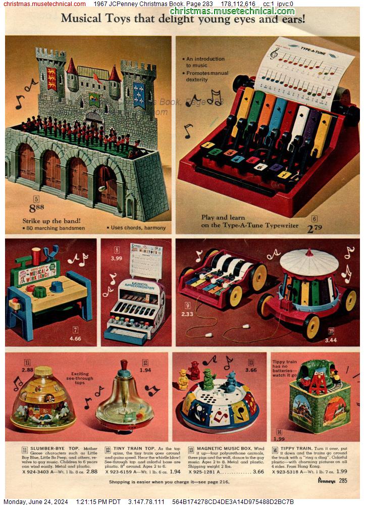 1967 JCPenney Christmas Book, Page 283