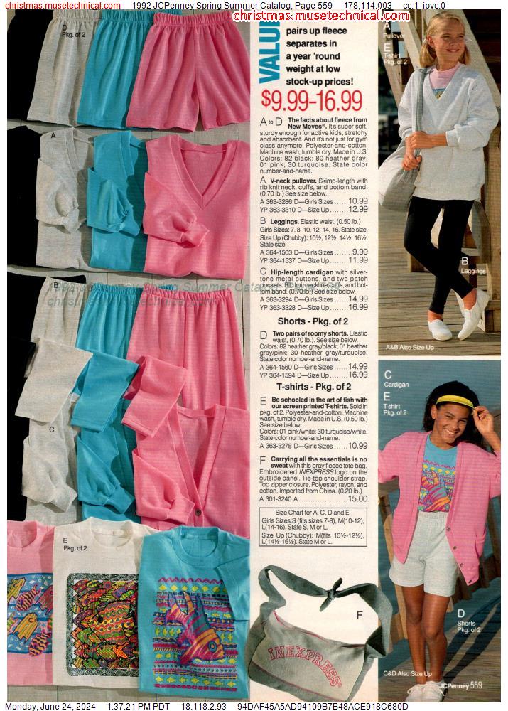 1992 JCPenney Spring Summer Catalog, Page 559