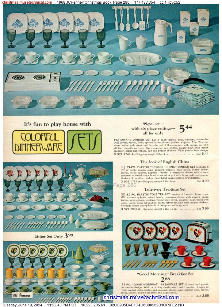 1968 JCPenney Christmas Book, Page 280