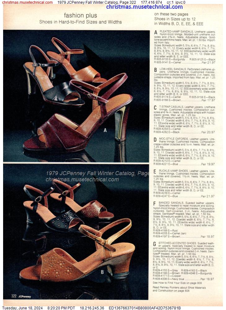1979 JCPenney Fall Winter Catalog, Page 322
