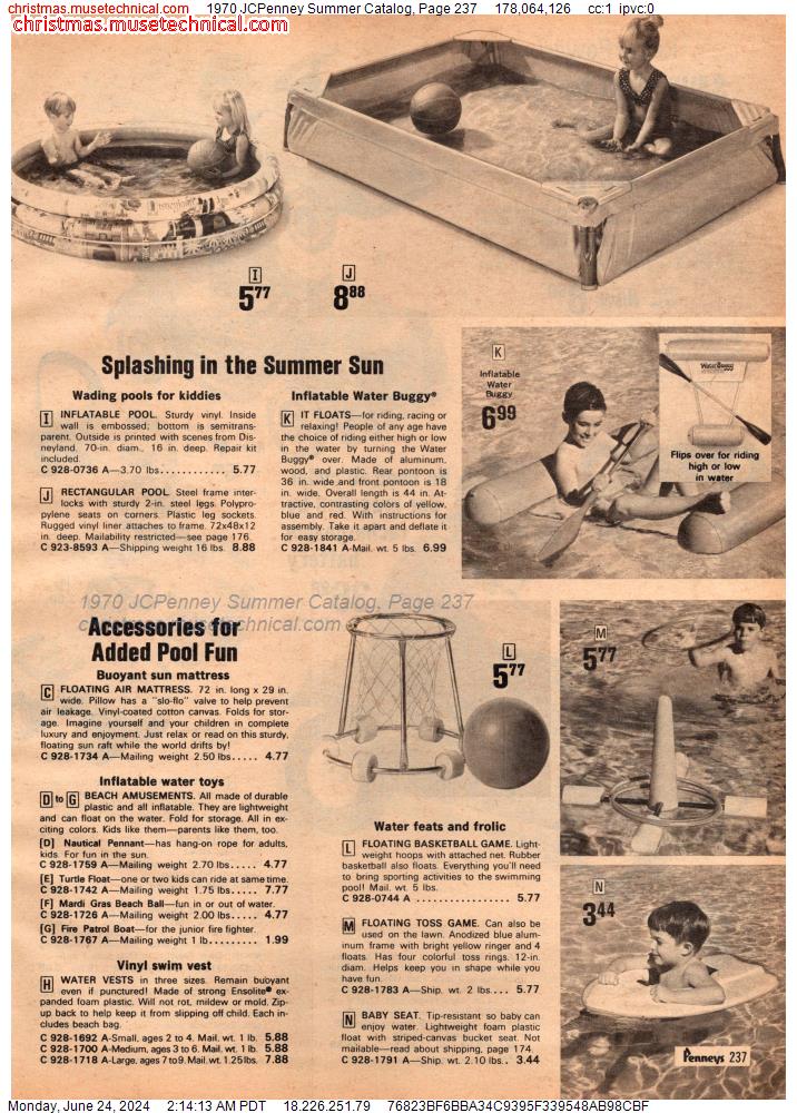 1970 JCPenney Summer Catalog, Page 237