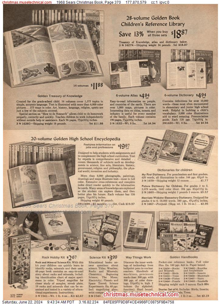 1968 Sears Christmas Book, Page 370