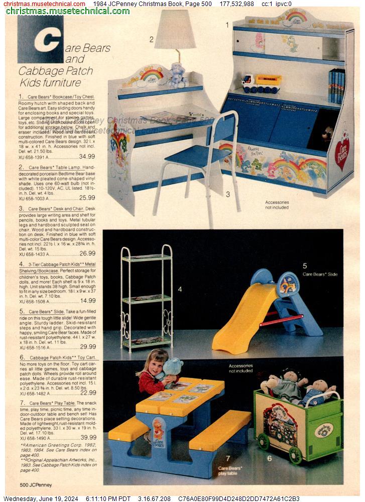 1984 JCPenney Christmas Book, Page 500
