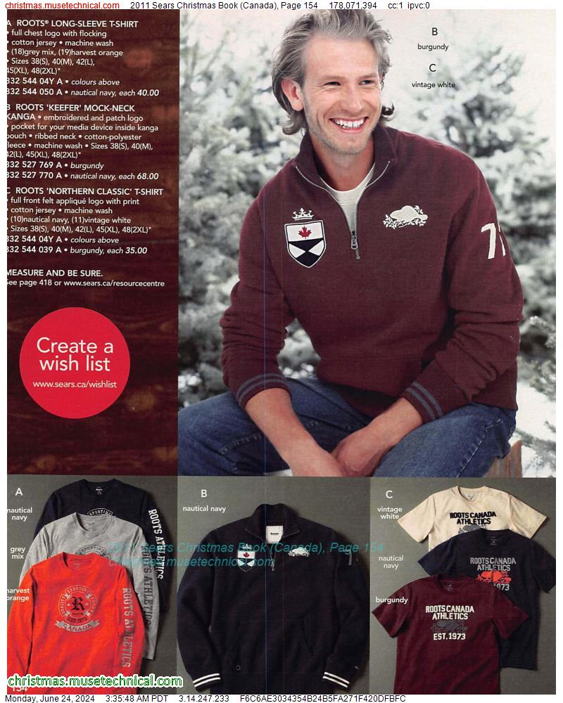 2011 Sears Christmas Book (Canada), Page 154