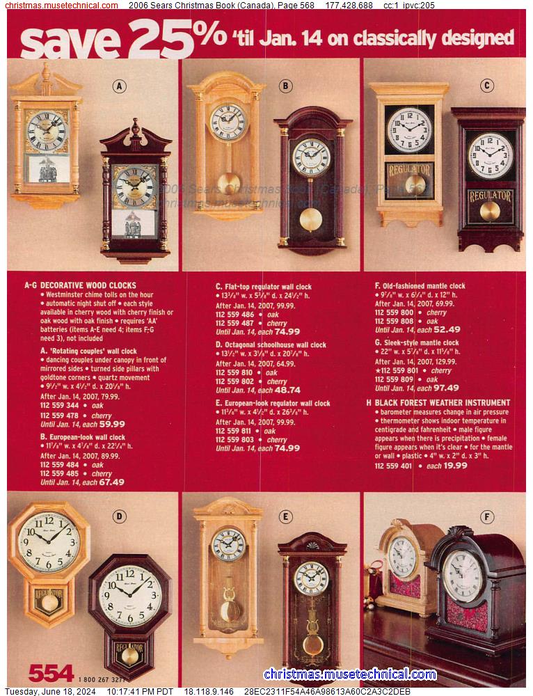 2006 Sears Christmas Book (Canada), Page 568