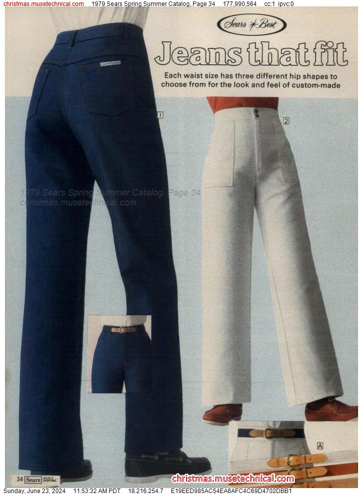 1979 Sears Spring Summer Catalog, Page 34
