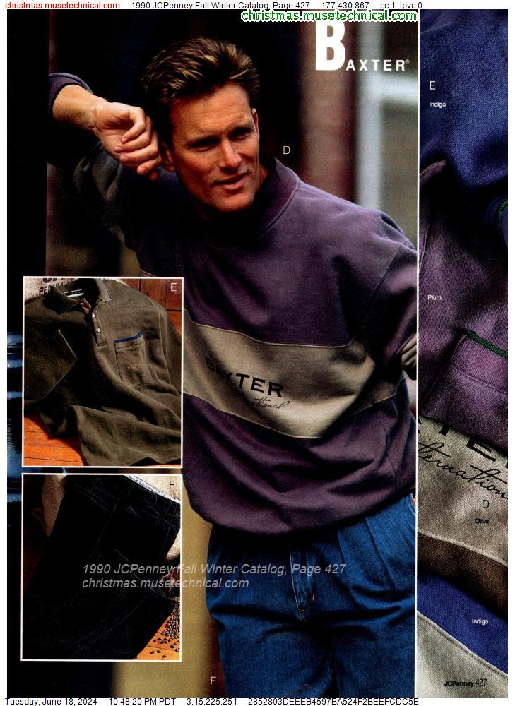 1990 JCPenney Fall Winter Catalog, Page 427