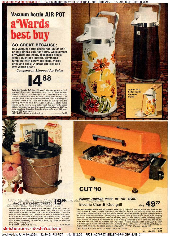 1977 Montgomery Ward Christmas Book, Page 269