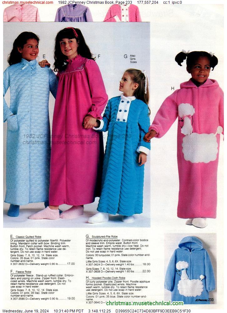 1982 JCPenney Christmas Book, Page 233