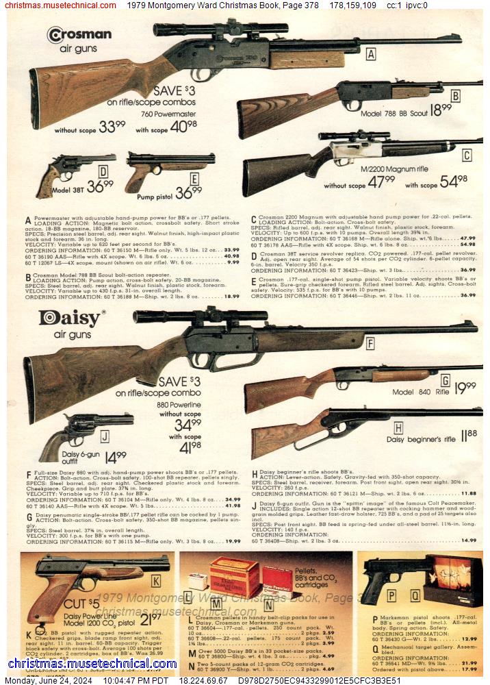1979 Montgomery Ward Christmas Book, Page 378