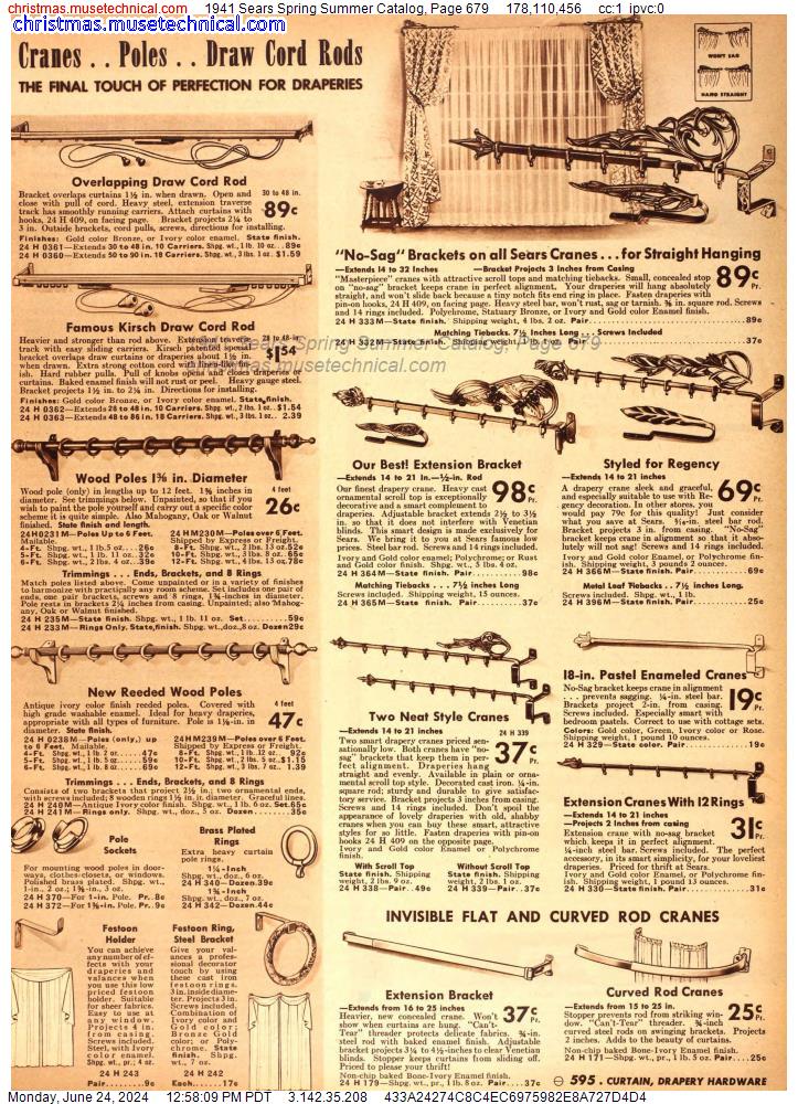 1941 Sears Spring Summer Catalog, Page 679