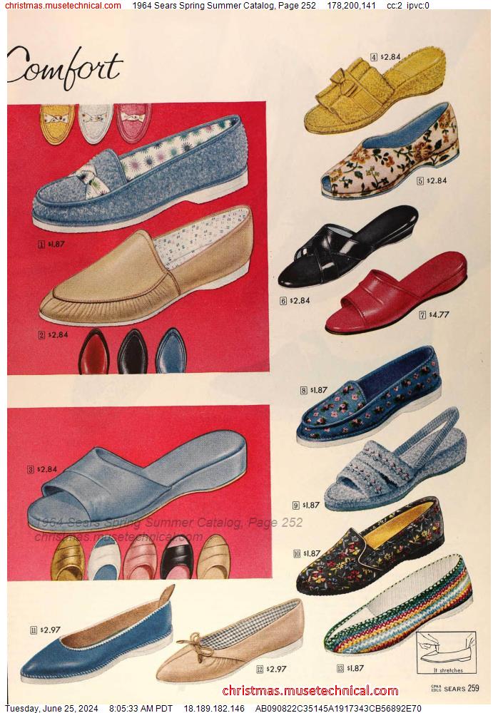 1964 Sears Spring Summer Catalog, Page 252