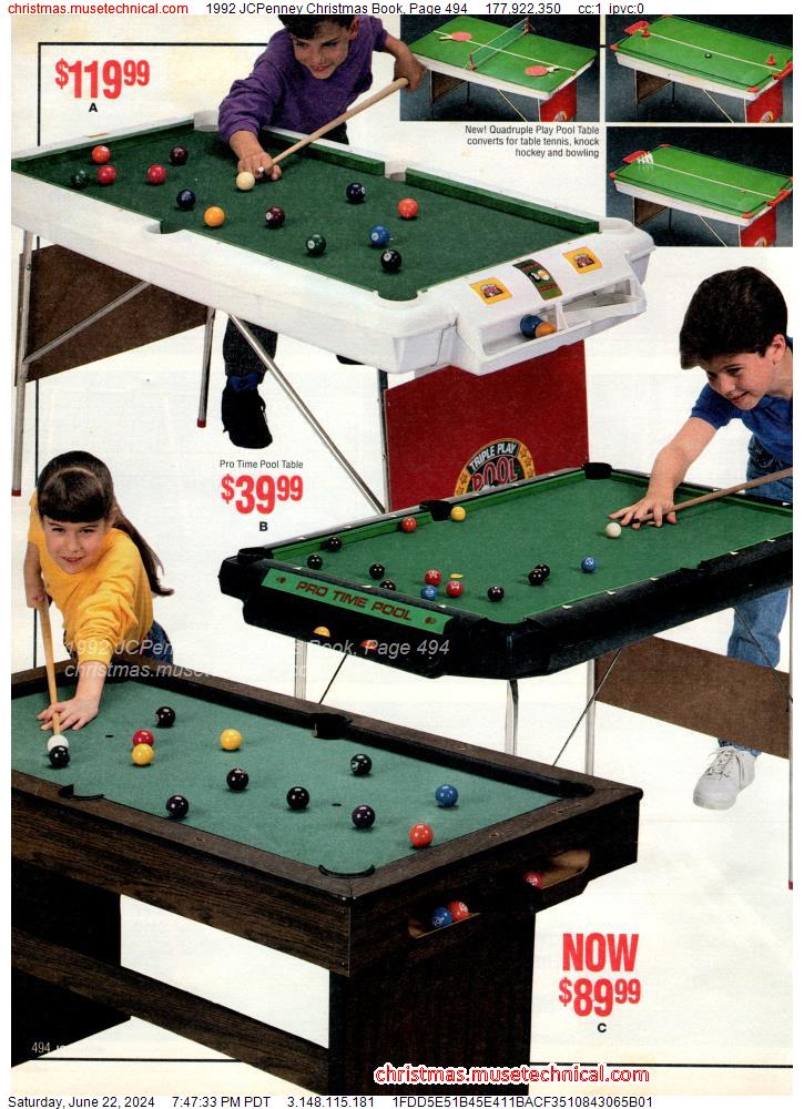 1992 JCPenney Christmas Book, Page 494