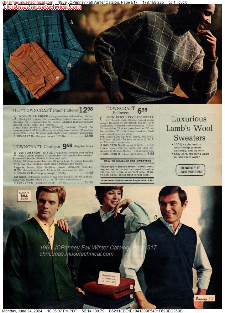 1969 JCPenney Fall Winter Catalog, Page 517