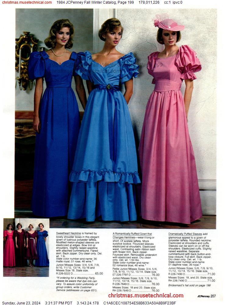1984 JCPenney Fall Winter Catalog, Page 199