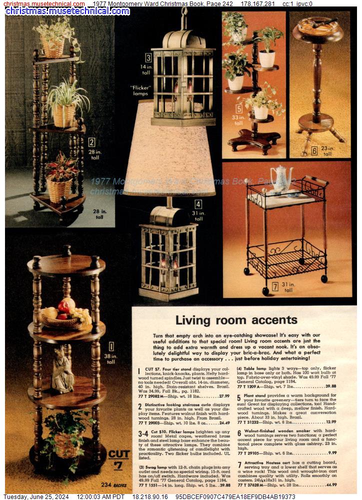 1977 Montgomery Ward Christmas Book, Page 242