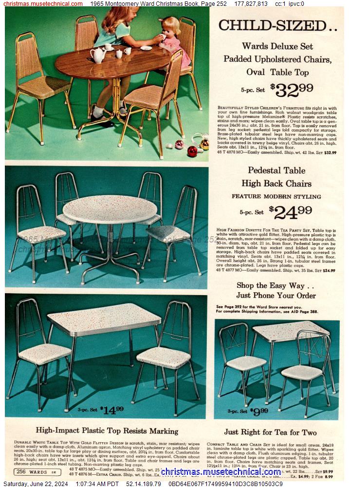 1965 Montgomery Ward Christmas Book, Page 252