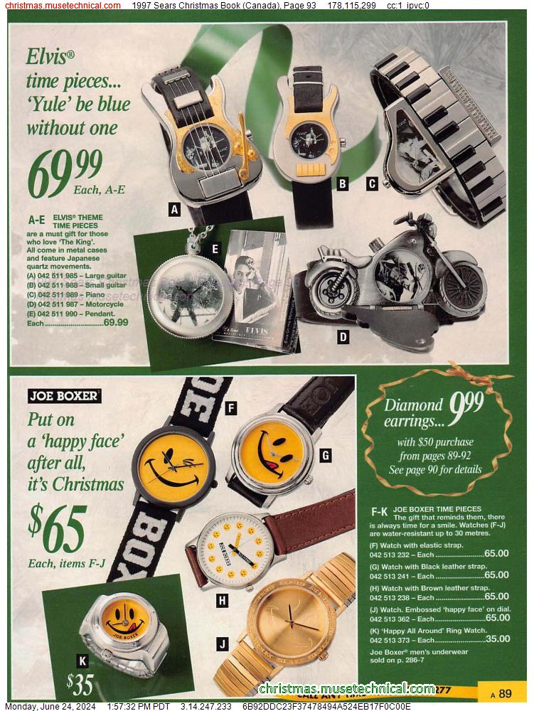 1997 Sears Christmas Book (Canada), Page 93