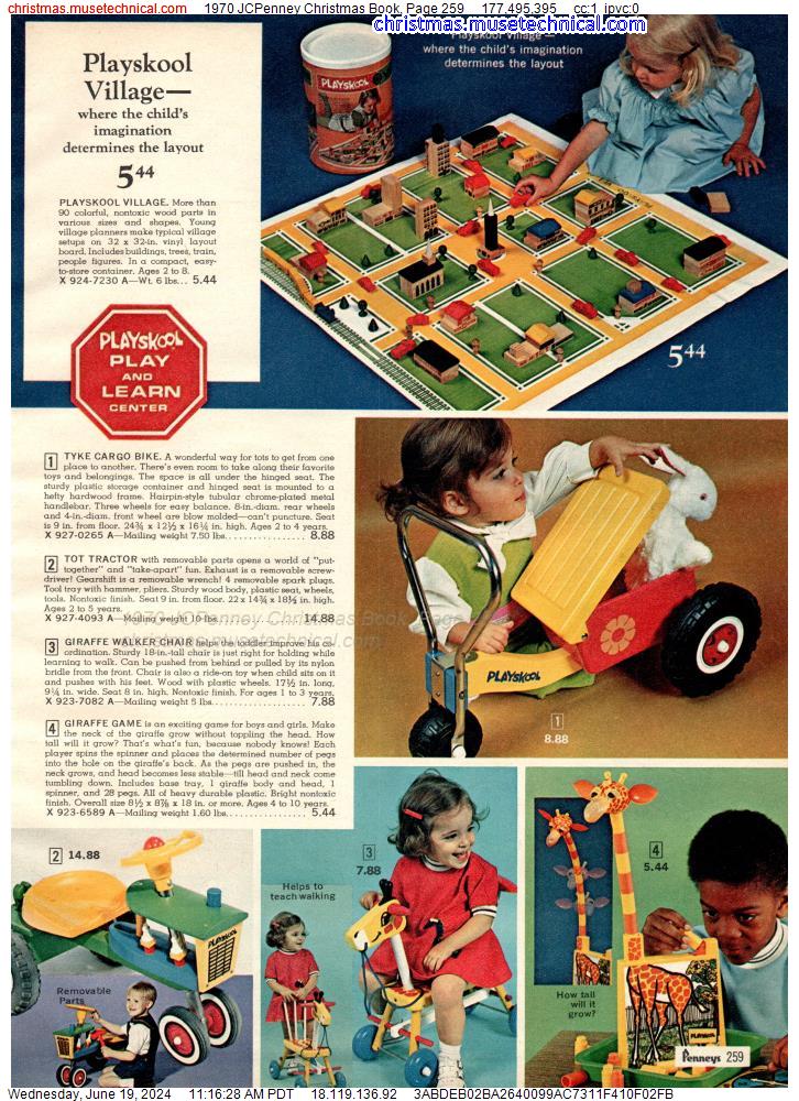 1970 JCPenney Christmas Book, Page 259