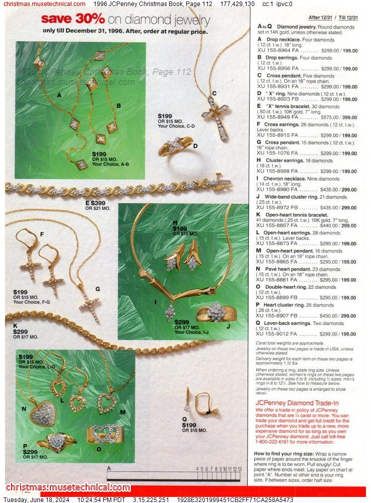 1996 JCPenney Christmas Book, Page 112