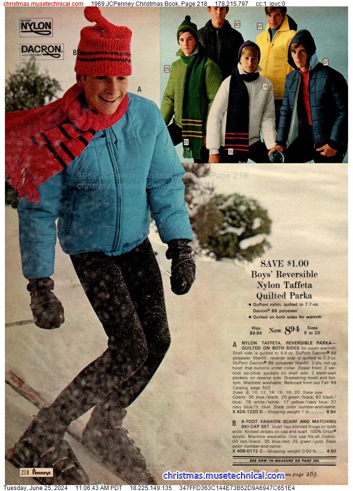 1969 JCPenney Christmas Book, Page 218